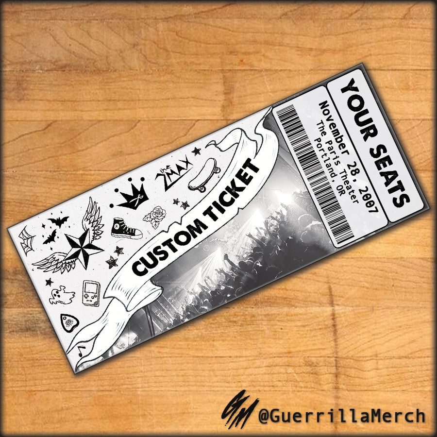New Custom Ticket